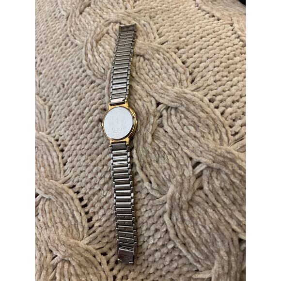 Vintage Yves Saint Laurent Wristwatch Two Tone Gold Silver Quartz✨ - Picture 5 of 14